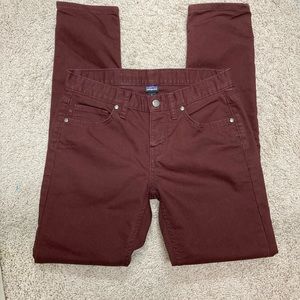 Patagonia Maroon Work Wear Pants